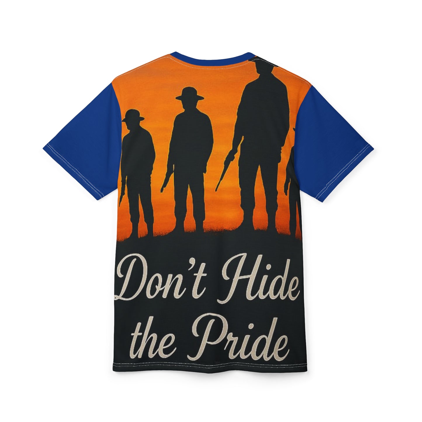 Australian Pride Unisex Cut & Sew Tee Blue