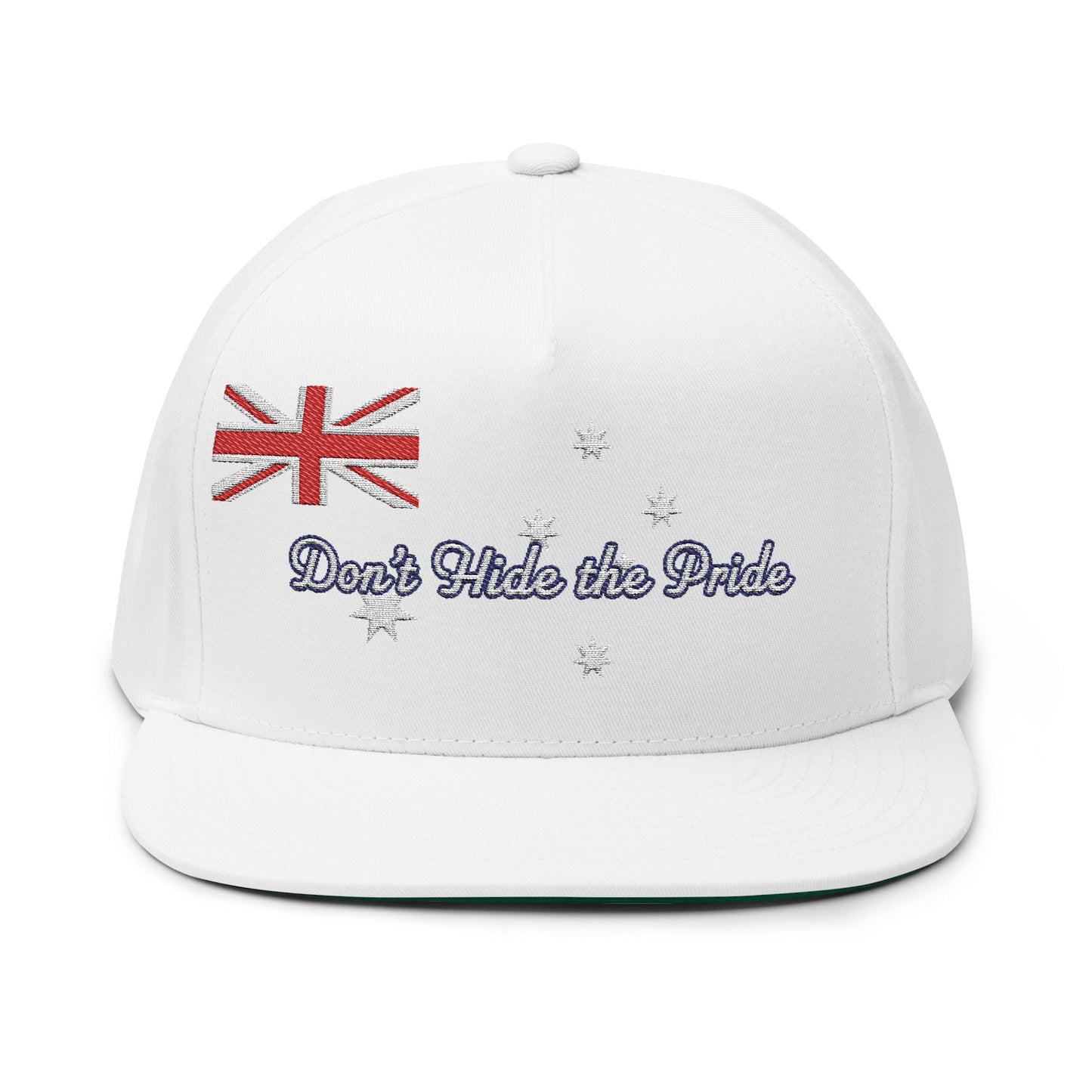 Aussie Pride Flat Bill Cap