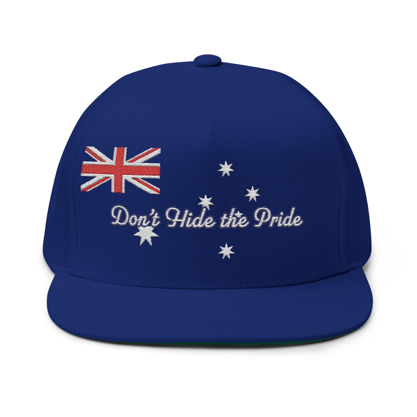 Aussie Pride Flat Bill Cap