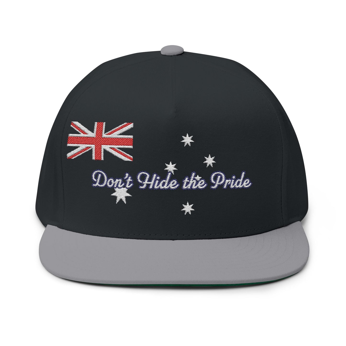 Aussie Pride Flat Bill Cap