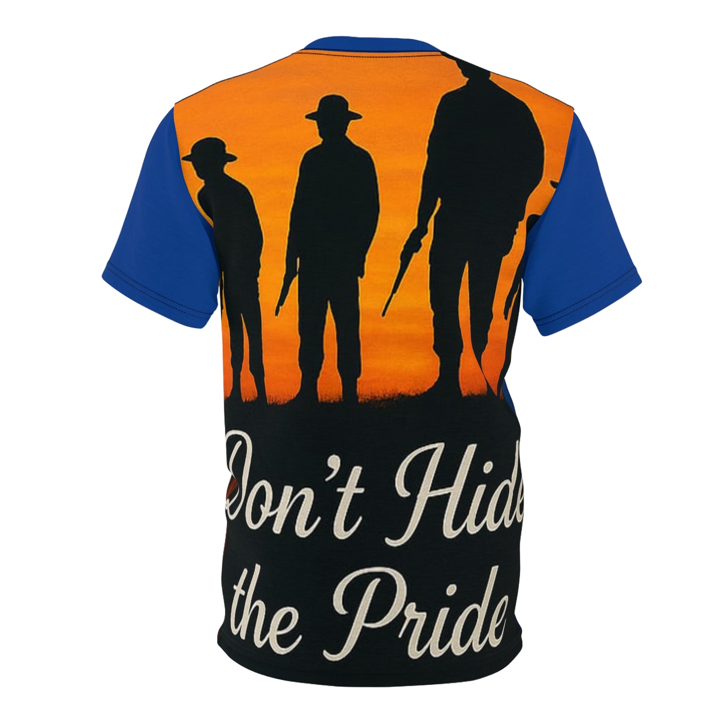 Australian Pride Unisex Cut & Sew Tee Blue